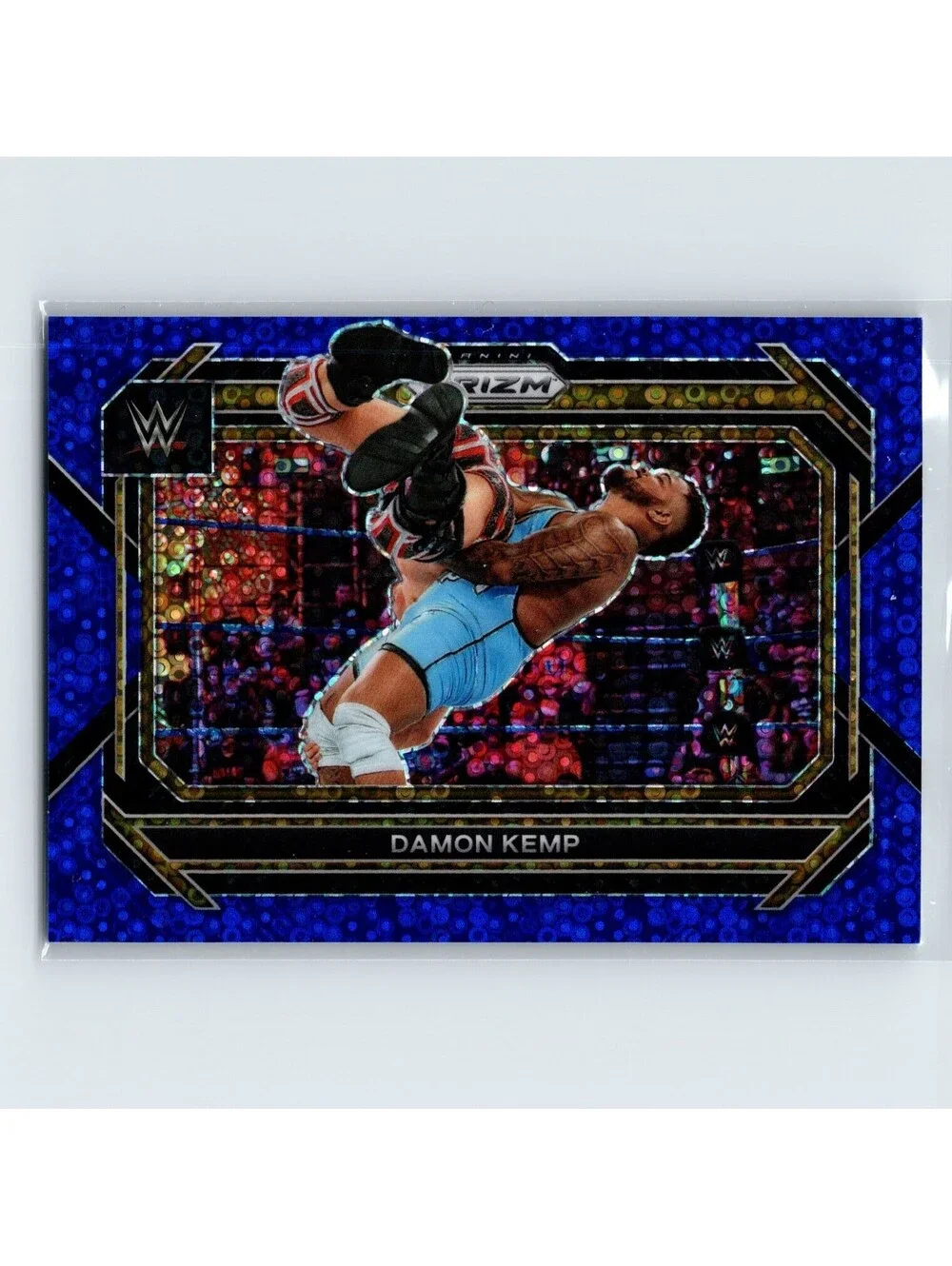 2023 Panini Prizm WWE Damon Kemp #50 Under Card Blue Prizms #/25 NXT